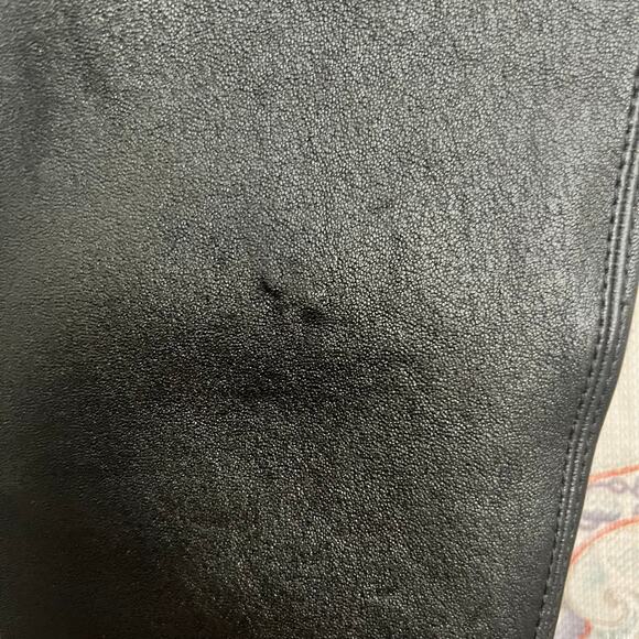 Stuart Weitzman Lowland Tall Ultralift Leather Black Boots Size 10.5B - Picture 10 of 16